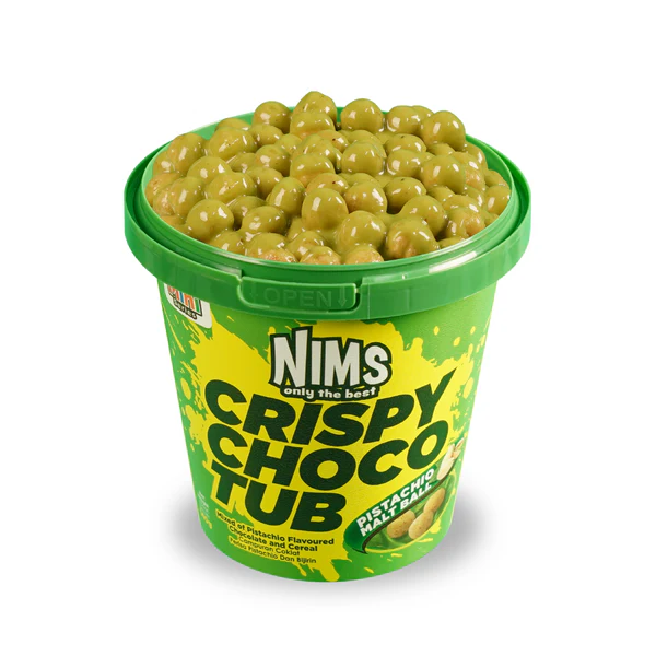 Nims Crispy Choco-Tube Mixed with White or Dark Chocolate
