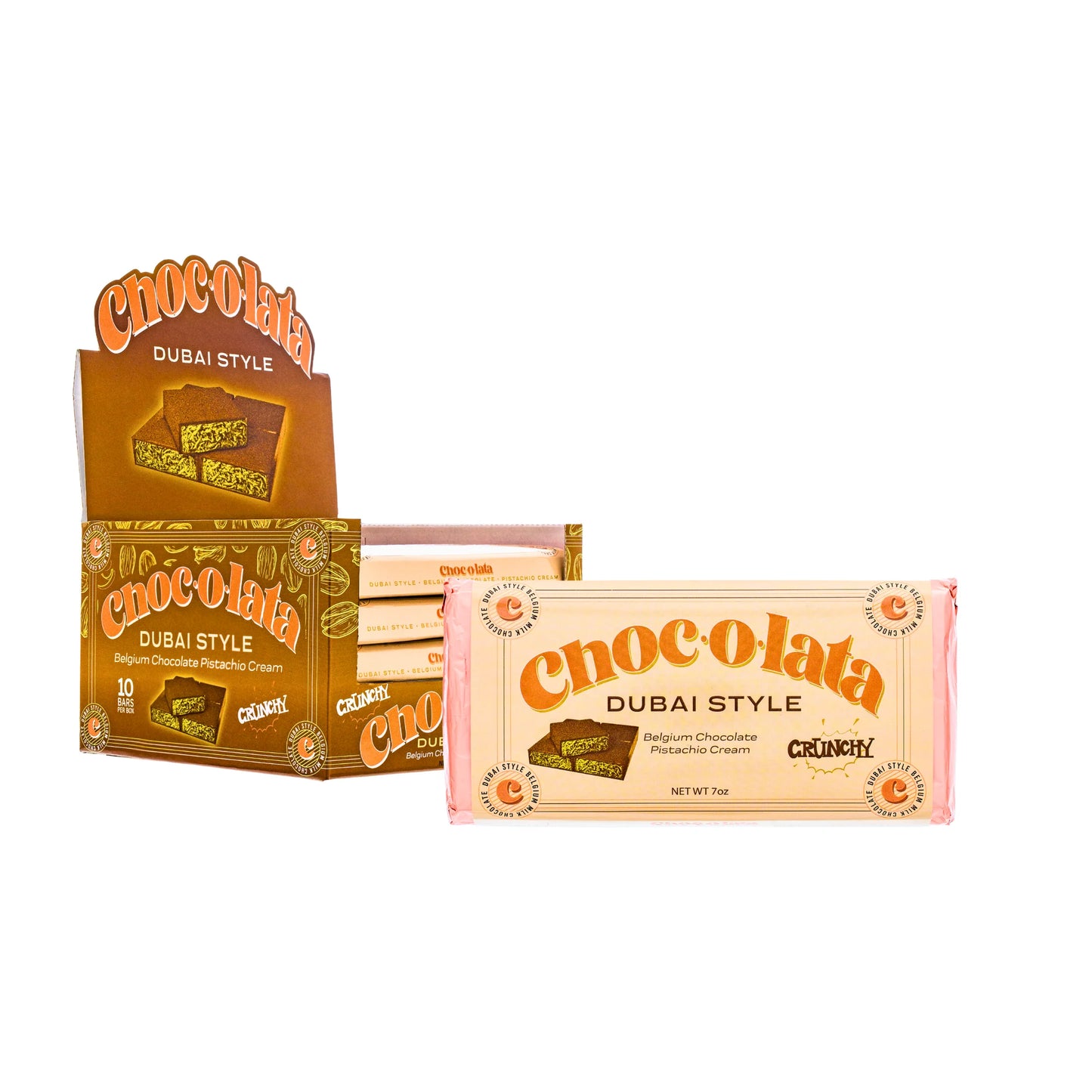 A022 CHOC.O.LATE DUBAI STYLE 10 pcs