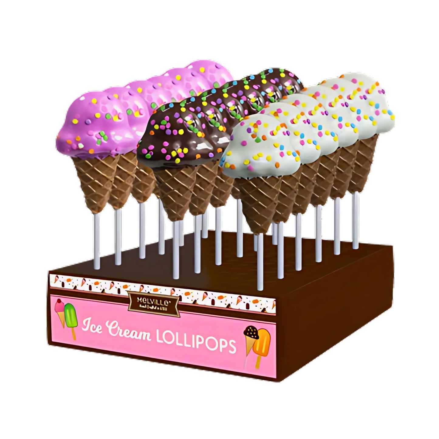 A028 MELVILLE LOLLIPOP - 24PCS