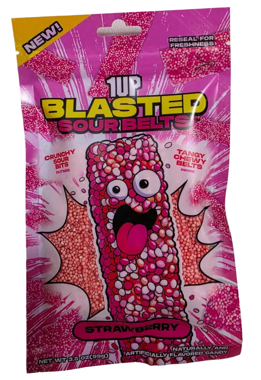 1UP Blasted Sour Belts