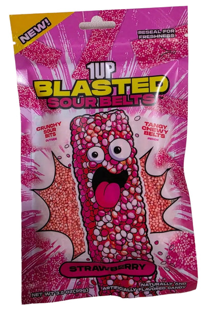 1UP Blasted Sour Belts