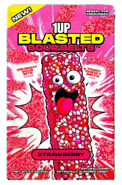 1UP Blasted Sour Belts